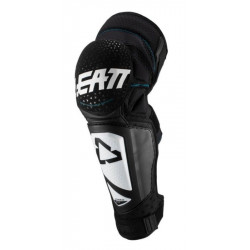 Genunchiere  LEATT 3DF Hybrid EXT-White/Black