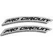 Stiker PROCIRCUIT FRT FNDR DECAL WWW.-BLK thumb