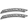 Stiker  PROCIRCUIT FRT FNDR DECAL WWW.-WHT