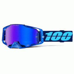 Ochelari motocross  100% ARMEGA HIPER COUPE MIRROR BLUE Ochelari motocross  100% ARMEGA HIPER COUPE MIRROR BLUE