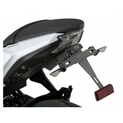 PUIG Suport pentru plăcuța de înmatriculare Kawasaki Ninja650 17-24, Z650 17-24