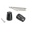 PUIG Capete de ghidon Sport Suzuki / Yamaha 40mm negru