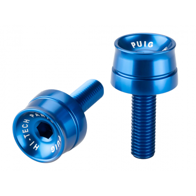 Capete pentru ghidon PUIG BLUE Ø13-18 mm 