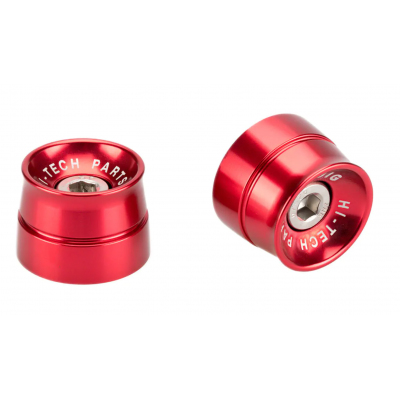 Capete de ghidon PUIG Kawasaki 20mm Roșu Capete de ghidon PUIG Kawasaki 20mm Roșu