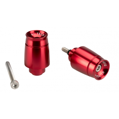 Capete pentru ghidon PUIG  Sport Honda 40 mm rosu 