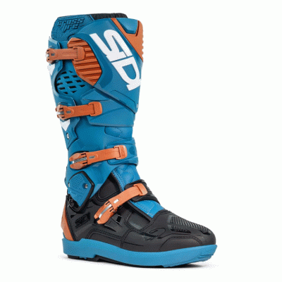 Cizme motocross SIDI CROSSFIRE 3 SRS PETROL/BRONZE
