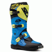 Cizme motocross pentru copii  SIDI FLAME LIGHT BLUE/LIME thumb
