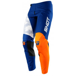 Pantaloni motocross  SHOT Camo Orange