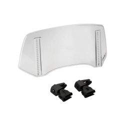 Parbriz suplimentar reglabil PUIG clip-on 300x130mm clear Parbriz suplimentar reglabil PUIG clip-on 300x130mm clear