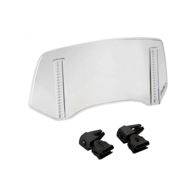 Parbriz  suplimentar reglabil PUIG clip-on 300x130mm clear
