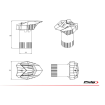 Crash pad-uri PUIG R19 Suzuki GSX-8S 23-24 Crash pad-uri PUIG R19 Suzuki GSX-8S 23-24 thumb