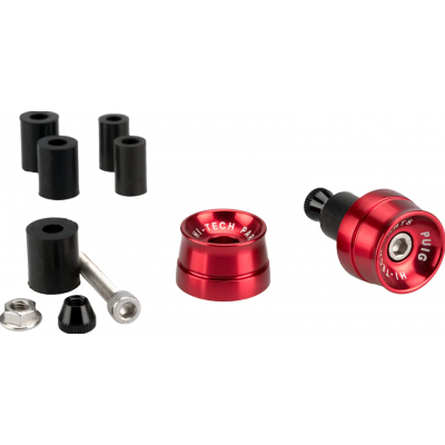 Capete de ghidon PUIG 13-18mm Speed 20mm RED