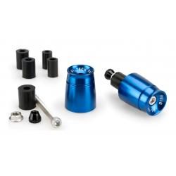 Capete de ghidon PUIG 13-18mm Sport 40mm Albastru Capete de ghidon PUIG 13-18mm Sport 40mm Albastru
