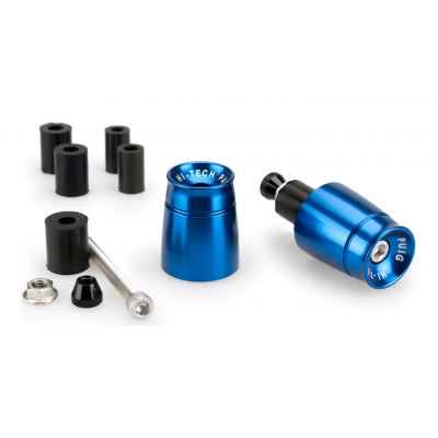 Capete de ghidon PUIG 13-18mm Sport 40mm Albastru