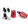 Capete de ghidon PUIG 13-18mm Sport 40mm RED