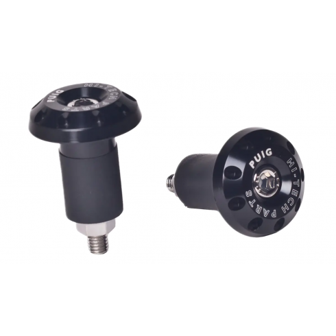 Capete de ghidon universale pentru motociclete de șosea PUIG Race Black Capete de ghidon universale pentru motociclete de șosea PUIG Race Black