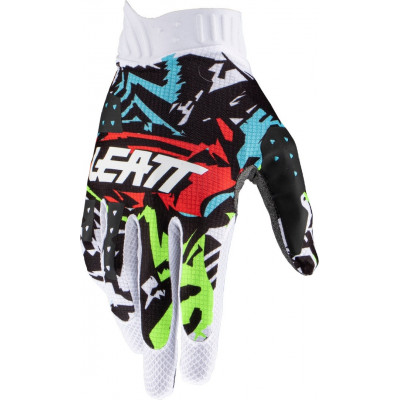 Mănuși motocross LEATT 1.5 GripR-Zebra Mănuși motocross LEATT 1.5 GripR-Zebra