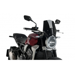 Parbriz  PUIG New Generation Sport Honda CB1000R NEO SPORTS CAFE 18-20, CB650R NEO SPORTS CAFE 19-23 Black