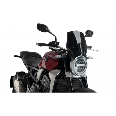 Parbriz  PUIG New Generation Sport Honda CB1000R NEO SPORTS CAFE 18-20, CB650R NEO SPORTS CAFE 19-23 Black