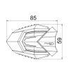 Crash paduri R19 BMW S1000RR 23-24 thumb