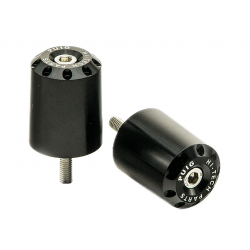 Capete de ghidon PUIG pentru Suzuki și Yamaha 40mm Negru