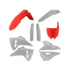 Kit plastice ACERBIS Honda CRF250R 2025, CRF450R 2025 Red/Grey