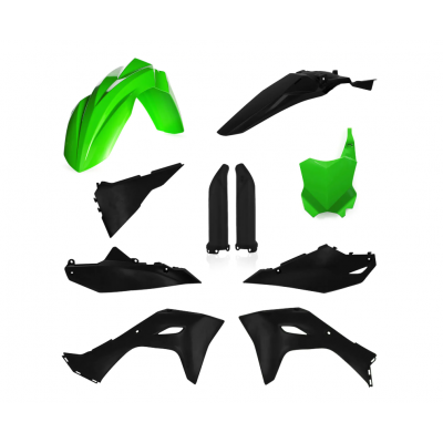 Kit plastice Acerbis Kawasaki KX450F/450X 24-25, KX250F 2025 Black/Green