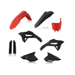 Kit plastice Acerbis Honda CRF450R 21-24, CRF250R 22-24 Black/Red