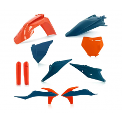 Kit plastice  ACERBIS KTM SX125/250 19-22, SX-F250/350/450 19-22 Dark blue/Orange