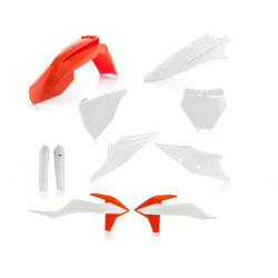 Kit plastice ACERBIS KTM SX125/250 19-22, SX-F250/350/450 19-22 White/Orange