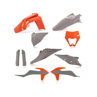 Kit plastice   ACERBIS KTM EXC/EXC-F 20-23 Orange/Grey