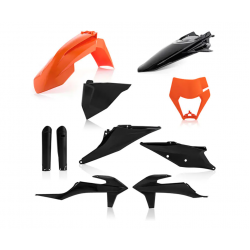 Kit plastice ACERBIS KTM EXC/EXC-F 20-23 Black/Orange Kit plastice ACERBIS KTM EXC/EXC-F 20-23 Black/Orange
