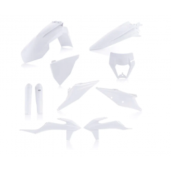 Kit plastice ACERBIS KTM EXC/EXC-F 20-23 White Kit plastice ACERBIS KTM EXC/EXC-F 20-23 White
