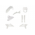 Kit plastice  ACERBIS Beta RR 2T/4T 20-22 White thumb