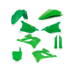 Kit plastice ACERBIS Kawasaki KX85 22-23 Green thumb