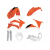 Kit plastice  ACERBIS KTM EXC/EXC-F 12-13 Orange/White thumb