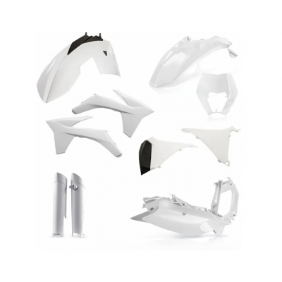 Kit plastice  ACERBIS KTM EXC/EXC-F 12-13 White