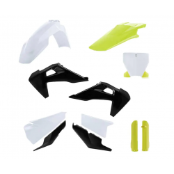 Kit plastice  ACERBIS Husqvarna TC/FC 19-22, FX350/450 20-22, TX300i 20-22 Black/White