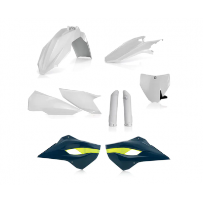 Kit plastice ACERBIS Husqvarna FE/TE 2016 White/Blue