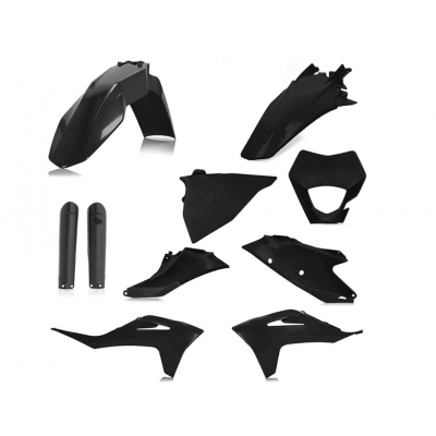 Kit plastice   ACERBIS Gas Gas EC/EC-F 21-23 Black