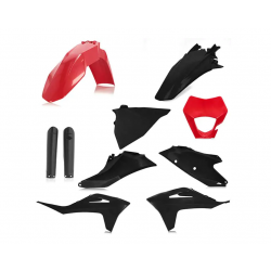 Kit plastice   ACERBIS Gas Gas EC/EC-F 21-23 Black/Red