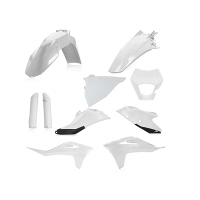 Kit plastice  ACERBIS Gas Gas EC/EC-F 21-23 White