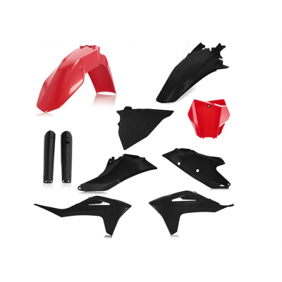 Kit plastice  ACERBIS Gas Gas EX/MC 21-23 Black/Red