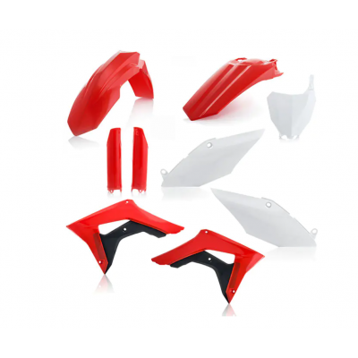 Kit plastice  ACERBIS Honda CRF250R 18, CRF450R 17-18 Red/White