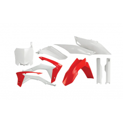 Kit plastice ACERBIS Honda CRF250R 14-17, CRF450R 13-16 White/Red