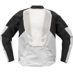 Geaca moto ICON Overlord3™ CE Leather WHITE thumb