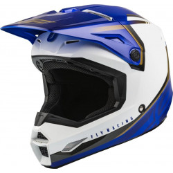 Casca motocross FLY RACING Formula Kinetic Vision-White/Blue