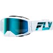 Ochelari motocross FLY RACING Zone Elite White/Teal - Teal/Sky Blue Lens Ochelari motocross FLY RACING Zone Elite White/Teal - Teal/Sky Blue Lens thumb