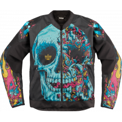 Geaca moto ICON Overlord3™ MESH MUNCHIES Turquoise Geaca moto ICON Overlord3™ MESH MUNCHIES Turquoise