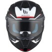 Casca MT TARGO S KAY B2 MATT BLACK/WHITE/RED thumb